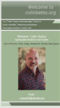 Mobile Screenshot of colinbates.org